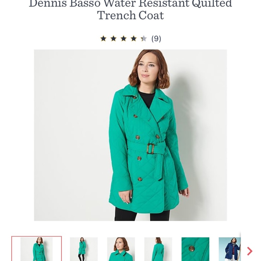 Water resistant quilted trench coat large taupe